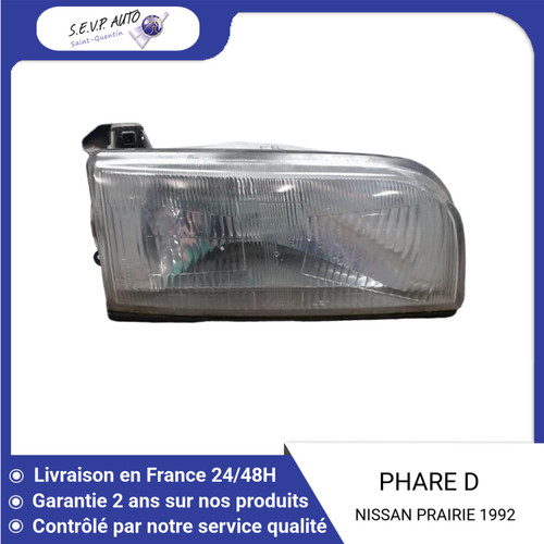 Phare droit nissan - phare,