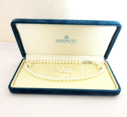 Vintage mikimoto akoya pearl - vintage,