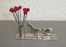 Escargot porte piques Art déco 1925 art de la table vintage