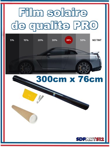 Rouleau film teinté noir - de,
