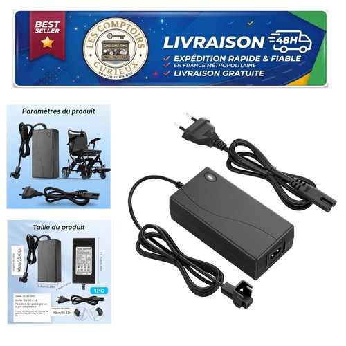Adaptateur secteur 2 a - v,