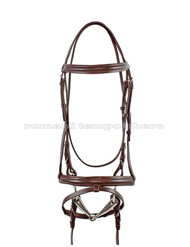 Bridon anglais cuir - bridon,