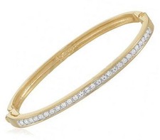 Bracelet Jonc Rail de Diamant