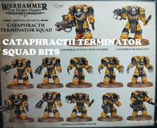 WARHAMMER THE HORUS HERESY TERMINATOR CATAPHRACTII SQUAD BITS