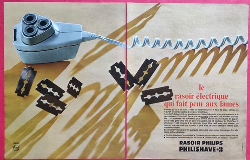Publicité presse rasoir - publicité,