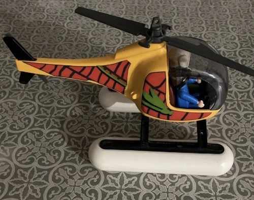 Playmobil hélicoptère hydro - hélicoptère,