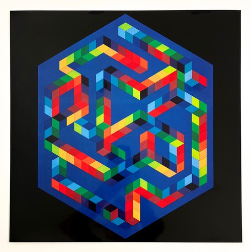Victor vasarely babel - victor, "babel-3"