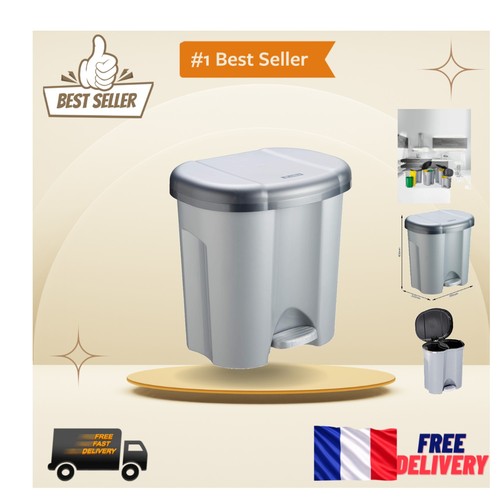 Poubelle 2x10l rotho - 2x10l,