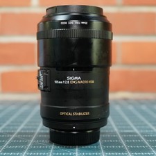 Sigma EX DG OS HSM 105mm f/2.8 Macro Lens for Nikon F - Black