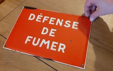 Ancienne plaque émaillée 30