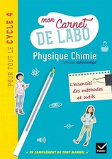 Microméga - Physique-Chimie Cycle 4 Éd. 2017 - Mon carnet de labo - Massa, Fabri