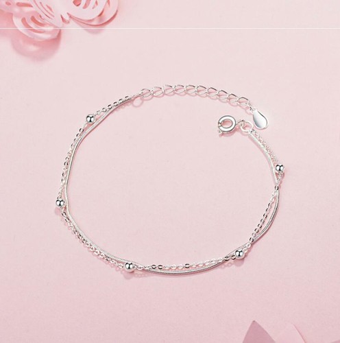 Women silver tiny bead - women‘s,