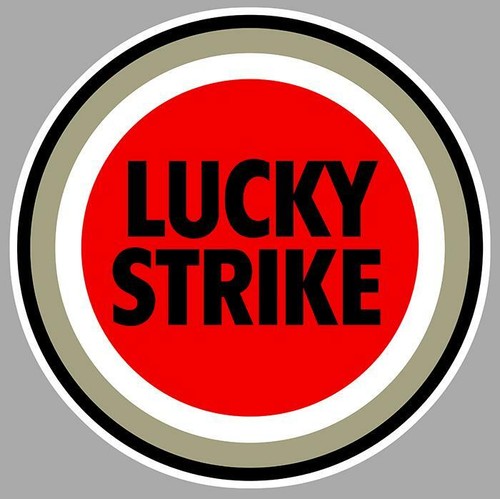 Lucky strike sticker vinyle - ,