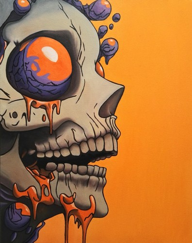 Peinture huile sur toile - peinture,,