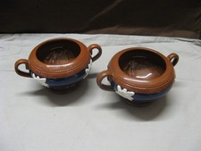 Paire pots à anses