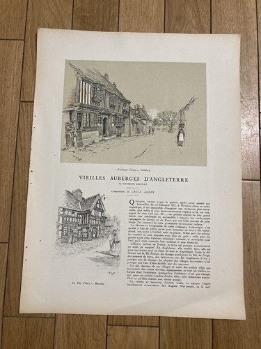 Vieilles auberges angleterre - vieilles, d'angleterre