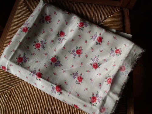 Coupon tissu ancien - ancien, "