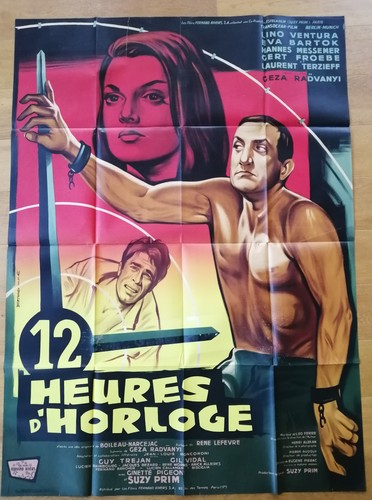 Heures horloge lino - 12, d'horloge