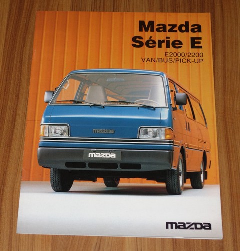 Catalogue mazda série van - série, /