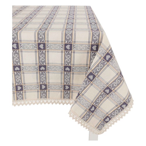Nappe coton jacquard dama - nappe,