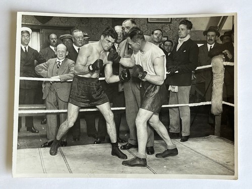Photo vintage 1929 - , boxeur