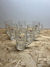 Lot De 6 Chopes  a Bières Kronenbourg 25cl