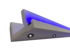 16 Mètres + Coins Spots LED Lumière Plinthe Pour Éclairage Indirect XPS OL-54