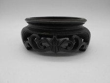 05 )  SOCLE EN BOIS POUR VASE