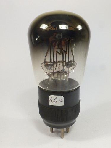 One vintage radio tube - one,