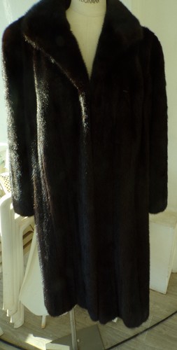 Manteau fourrure véritable - de,