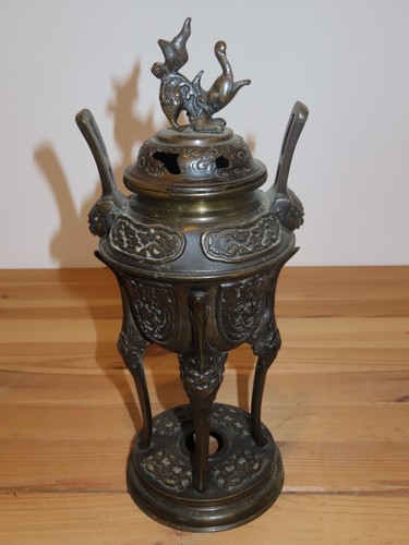 Brûle parfum ancien encensoir - parfum,