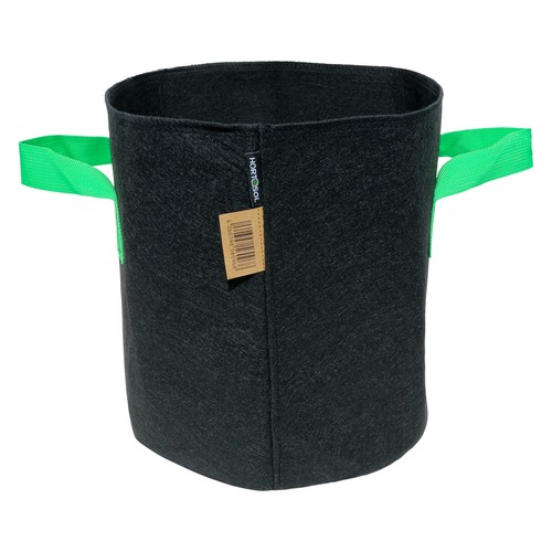 15l pot géotextile noir - 15l,