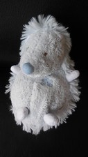 doudou peluche hérisson bleu
