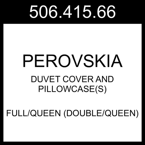 Ikea perovskia duvet cover - ikea,