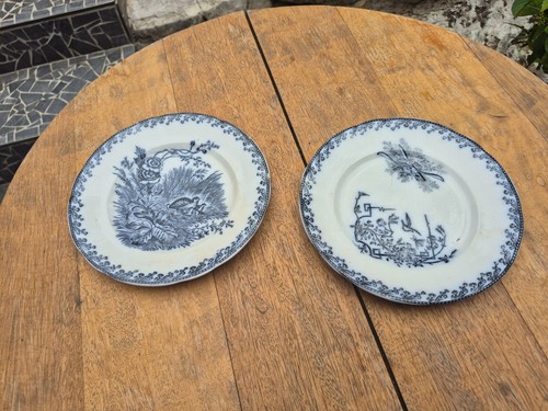 Lot assiettes plates - assiettes,