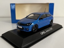 Minichamps 1:43 Opel Astra H OPC GTC Mk-5 Blue Model Car Code 3 (Vauxhall VXR