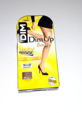 DIM UP BEAUTY RESIST BAS 20 DENIERS VOILE (JARRETIERE) COLORIS CANNELLE