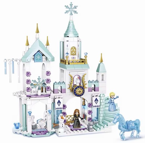 Château reine des neiges - château,