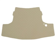 Matelassé Cuir éco BEIGE Tapis coffre pour Trabant 1.1 berline 1989-1991