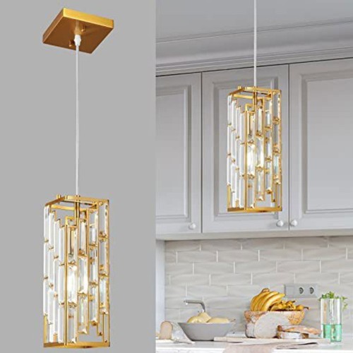 Modern gold crystal square - modern, &