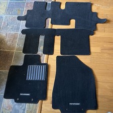 13-20 Nissan Pathfinder Black Cloth Floor Mats Set OEM NEW