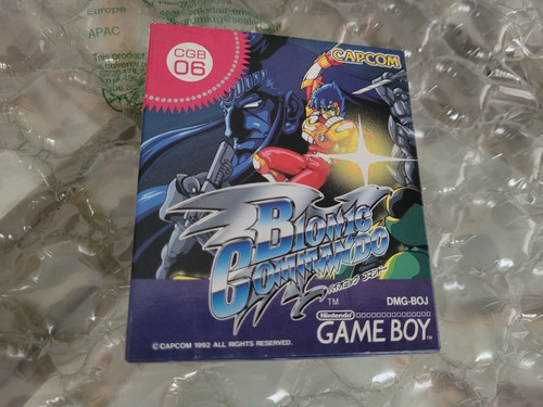Bionic commando gameboy - commando, game