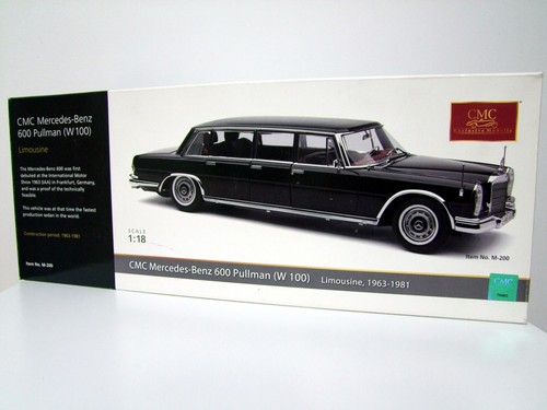 Cmc mercedes benz 600 - 1/18,