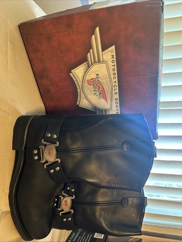 Red wing motorcycle boots 14b - motorcycle,