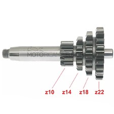 Engrenage Quatuple Vespa 50