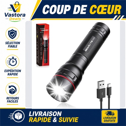 Gearlite lampe torche led - gearlite,