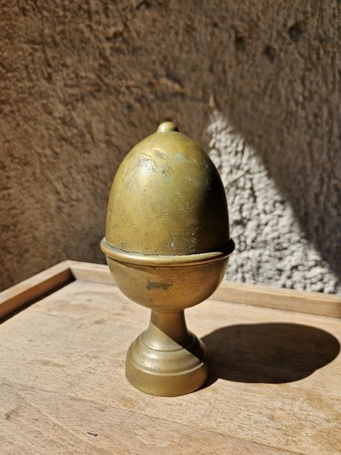 Ancienne boule escalier en - boule, d'escalier