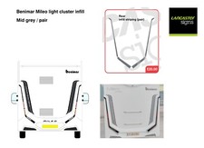 Benimar Mileo Motorhome replacement rear lightcluster stripe kit Fits all models