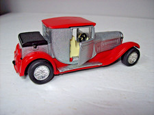 1928 Bugatti Type 44 - 32333 Red/Silver Friction car