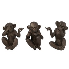 Set de 3 figurines les singes